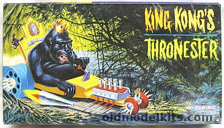 Polar Lights 1/12 King Kong's Thronester - (ex-Aurora), 5016 plastic model kit